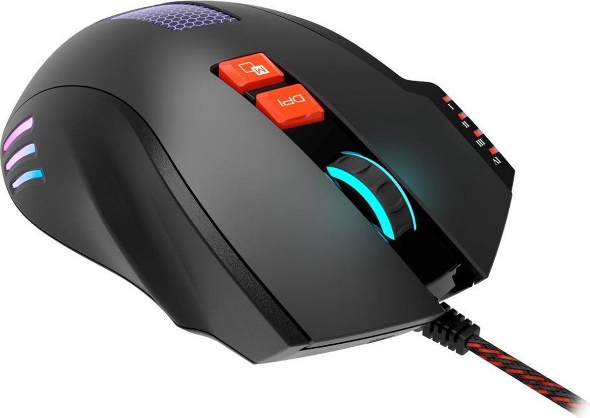 Canyon Gaming Corax GM-N muis Rechtshandig USB Type-A Optisch 6400 DPI