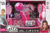 Kapper Set voor kinderen Girl Fashion Roze 118230