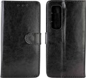 Xiaomi Mi Note 10 Lite Hoesje - Mobigear - Wallet Serie - Kunstlederen Bookcase - Zwart - Hoesje Geschikt Voor Xiaomi Mi Note 10 Lite