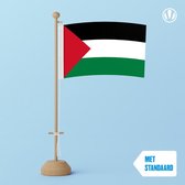 Tafelvlag Palestina 10x15cm | met standaard