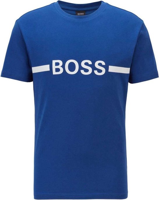 Hugo Boss T-shirt Hugo Boss - Homme - Bleu - Blanc | bol