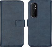 iMoshion Hoesje Geschikt voor Xiaomi Mi Note 10 Lite Hoesje Met Pasjeshouder - iMoshion Luxe Bookcase - Donkerblauw