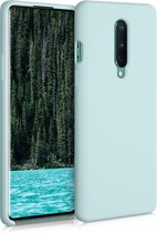 kwmobile telefoonhoesje voor OnePlus 8 (2020) - Hoesje met siliconen coating - Smartphone case in mat mintgroen