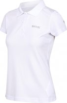 Regatta - Maverick V Dames Poloshirt - White - Maat 46