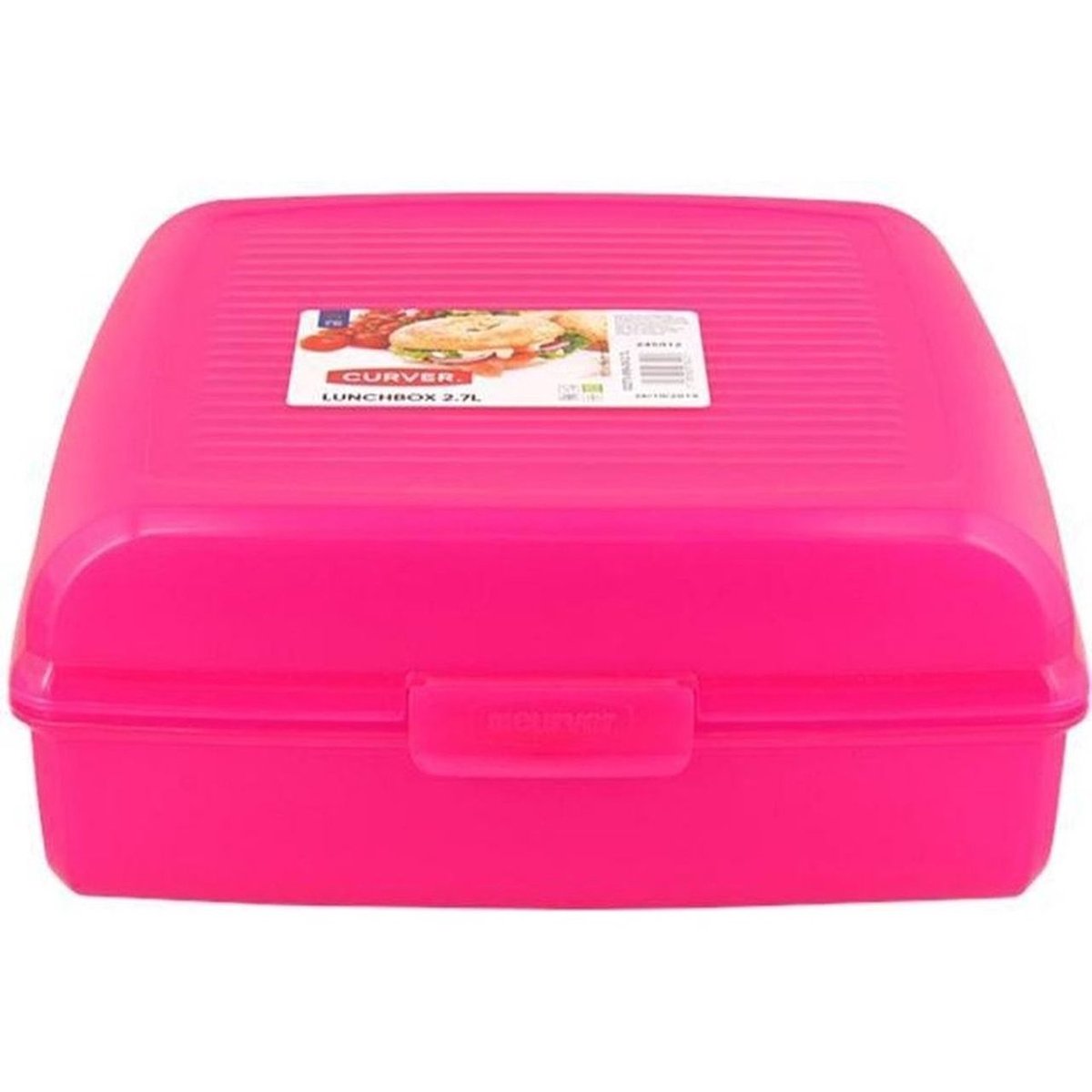 Keelholte kleur Stationair Curver Lunchbox - Broodtrommel - Roze - Kunststof - XL | bol.com