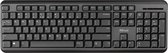 Trust TK-350 clavier RF sans fil QWERTY Anglais américain Noir