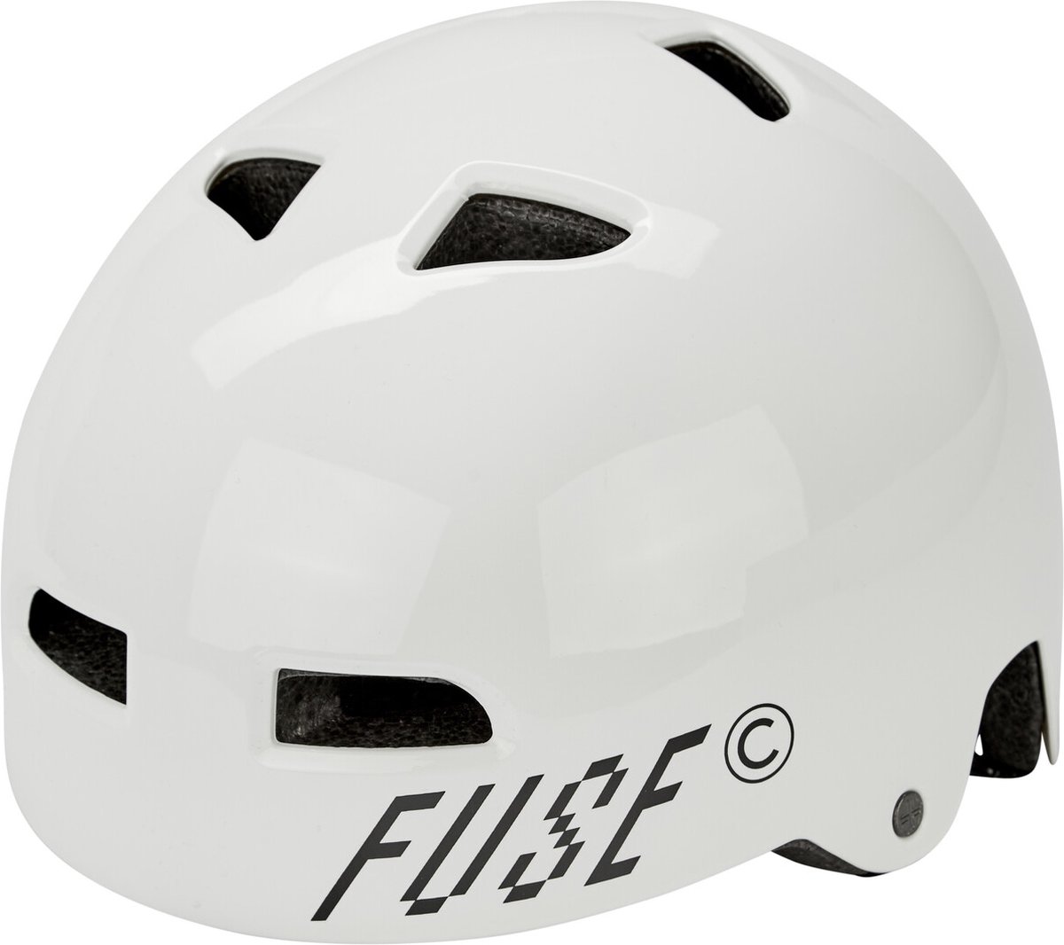 Fuse Alpha BMX helm Glossy XS-S 52-54cm Wit