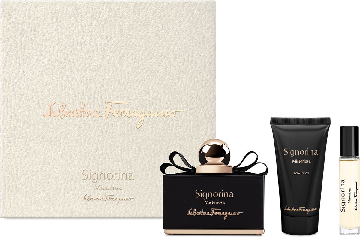 Salvatore Ferragamo Signorina Misteriosa Eau De Parfum (edp) 100 Ml + Eau De Parfum (edp) Mini 10 Ml + Bl 50 Ml