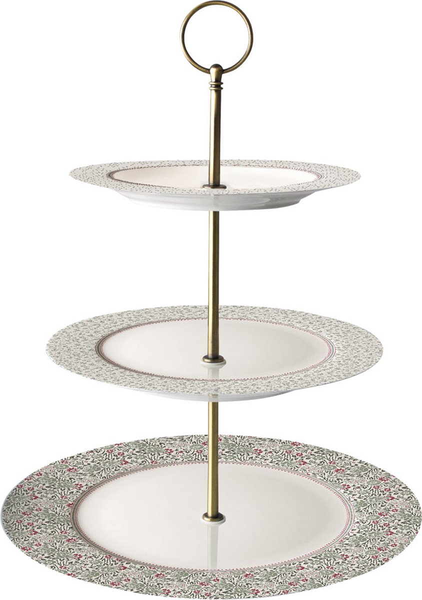Laura Ashley Wild Clematis Collectables Etagere 3-Laags