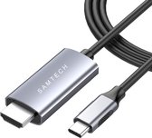 Samtech USB C naar HDMI kabel 1.8m - 4K ultra HD - @60hz - Spacegrey