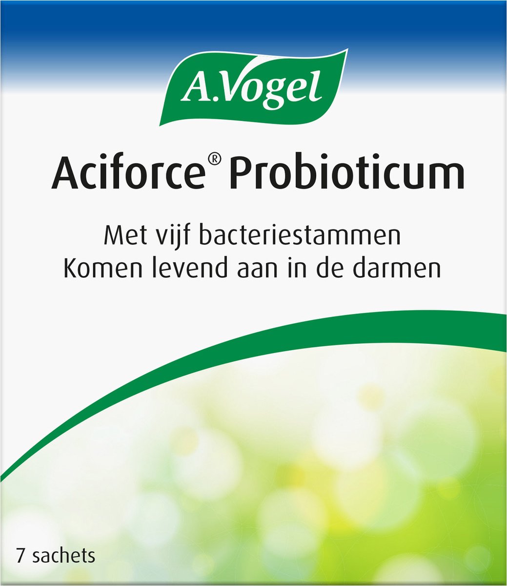 Goedkoopste A.Vogel Aciforce poeder 7x3 - Met zes bacteriestammen - 7x3 gr