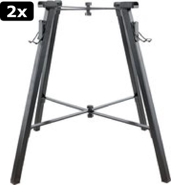 2x Grill Guru High Level Stand For Compact (Standaard voor een compact kamado van... bol