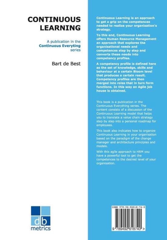 Continuous Everything - DevOps Continuous Learning | 9789492618740 ...