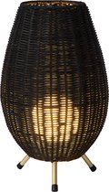 Lucide COLIN - Tafellamp - Ø 22 cm - 1xG9 - Zwart