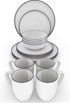 Serviesset duurzaam borden mokken kommen tableware set