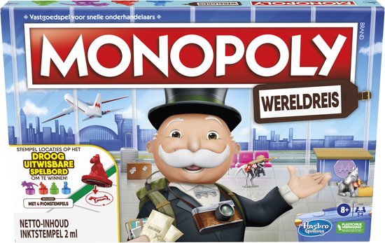Monopoly Wereldreis (Nederlandstalig)