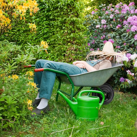 Relaxdays kruiwagenwiel - 3.50-6 - met binnenband - stalen velg - tot 120 kg - luchtband met ventiel van Relaxdays — afbeelding 4