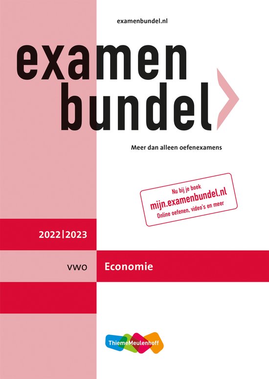 Examenbundel vwo Economie 2022/2023
