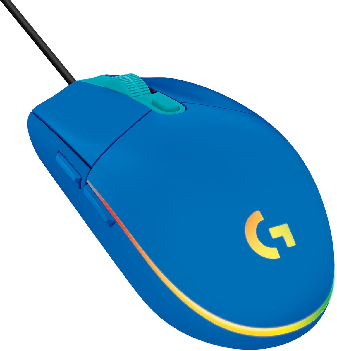 Logitech G203 LIGHTSYNC - Bedrade Gaming Muis - RGB verlichting - Blauw