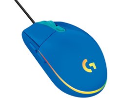 Logitech G203 LIGHTSYNC – Bedrade Gaming Muis – RGB verlichting – Blauw