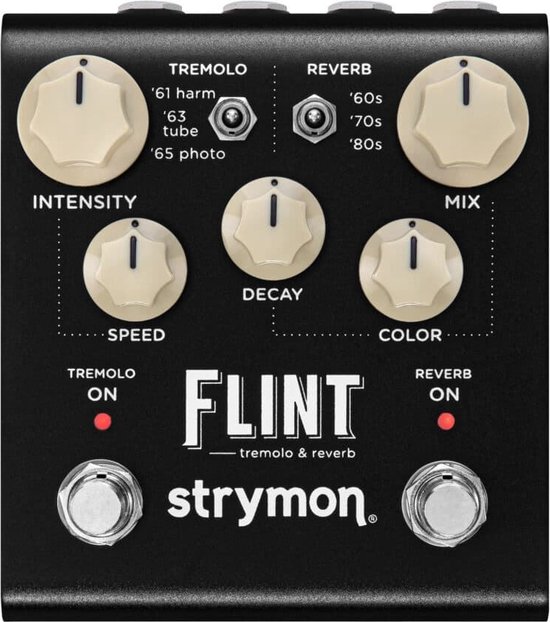 FLINT tremolo \u0026 reverbstrymon - レコーディング/PA機器