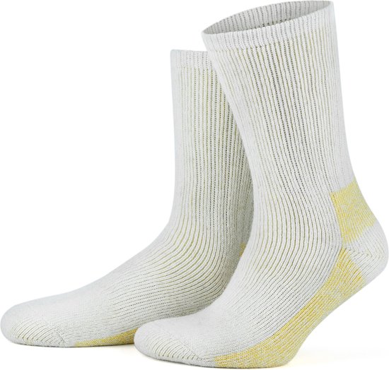 GoWith-2 paar-alpaca wollen sokken-volledige badstof-huissokken-thermosokken-cadeau sokken-maat 35-38