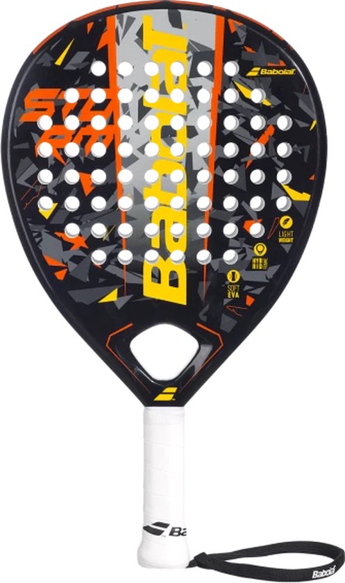 Babolat Storm 2022 padelracket zwart dessin bol