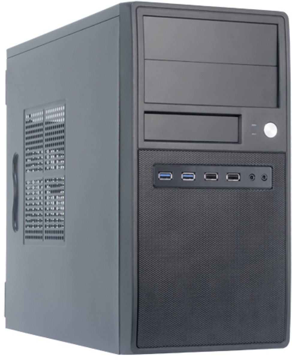 Chieftec CT-04B-350GPB computerbehuizing Zwart 350 W