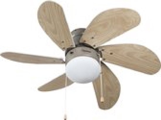 Ventilateur De Plafond Westinghouse 105 Cm - Pales Érable, Éclairage 3 Lumières (Neuf)