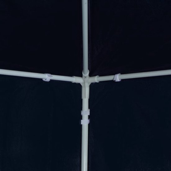 vidaXL - Partytent - 3x3 - m - blauw