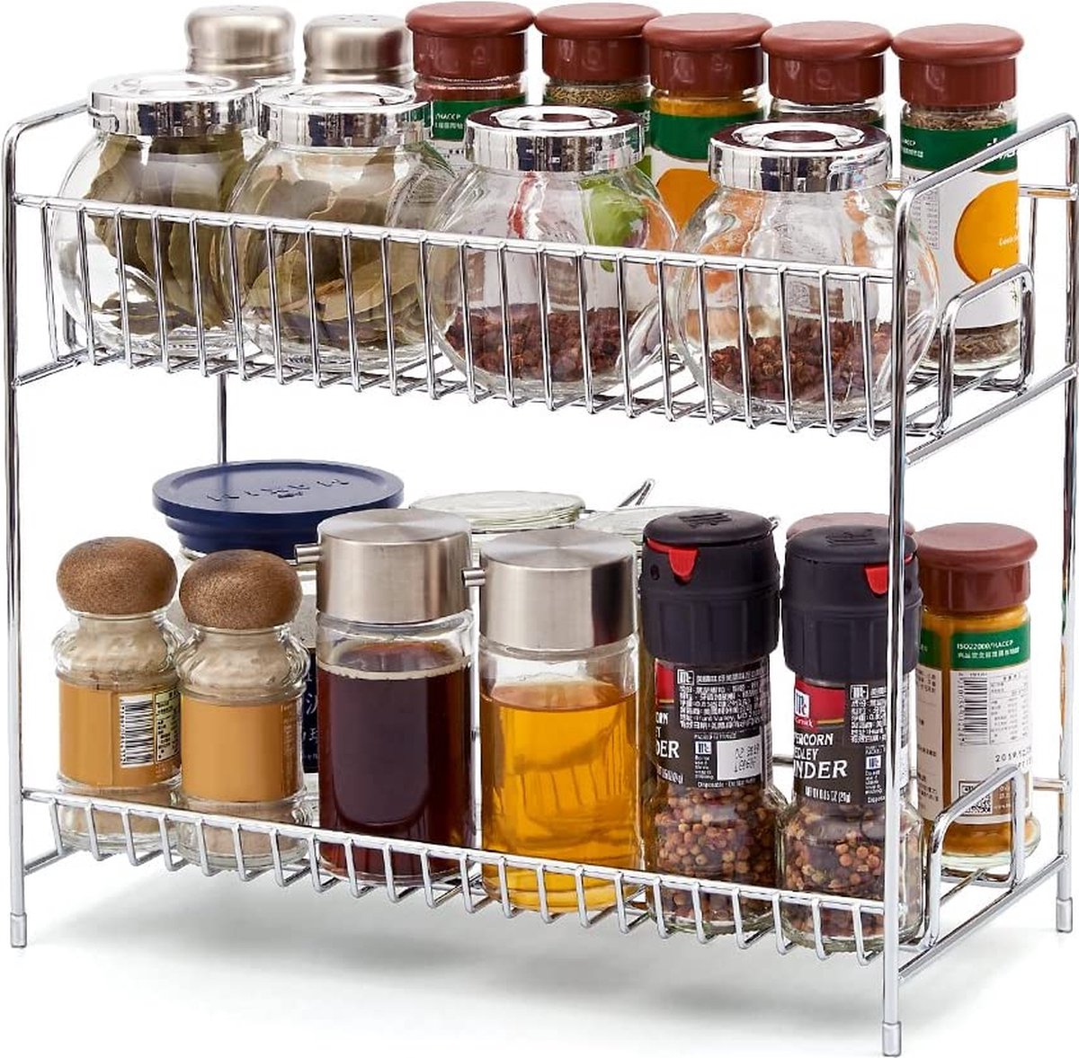 Luxe Spice Rack Kruidenrek kruidenorganizer plank opslag kruidenhouder