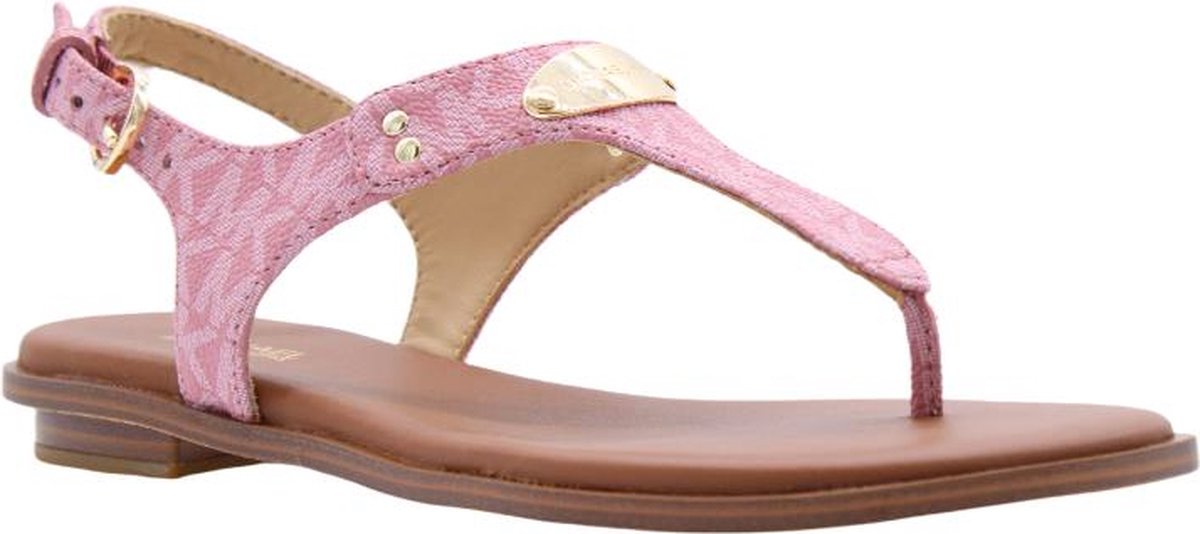 Michael Kors Plate Thong Dames Sandalen - Roze - Maat 36