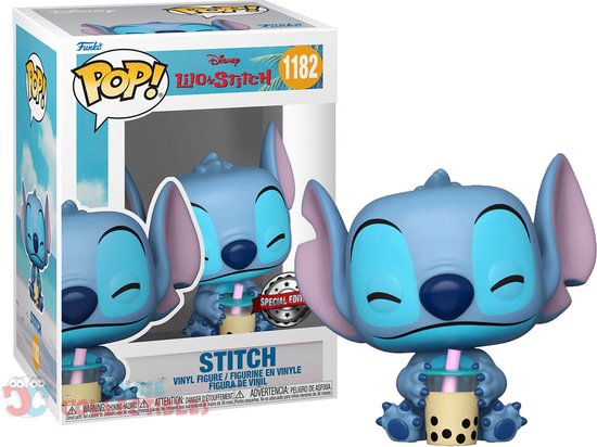 Verstikkend deur controleren Funko Pop! Disney Lilo & Stitch: Stitch With Boba Tea | bol.com