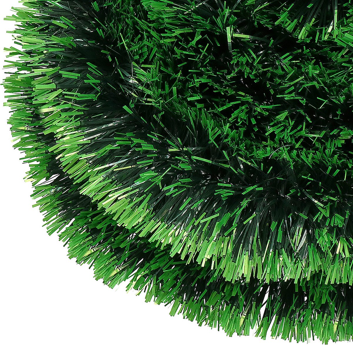 Springos Kerstslinger | Guirlande | Kerstversiering | 6 m | Groen/Zwart – foto 2