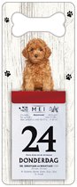 Scheurkalender 2024 Hond: Poedel