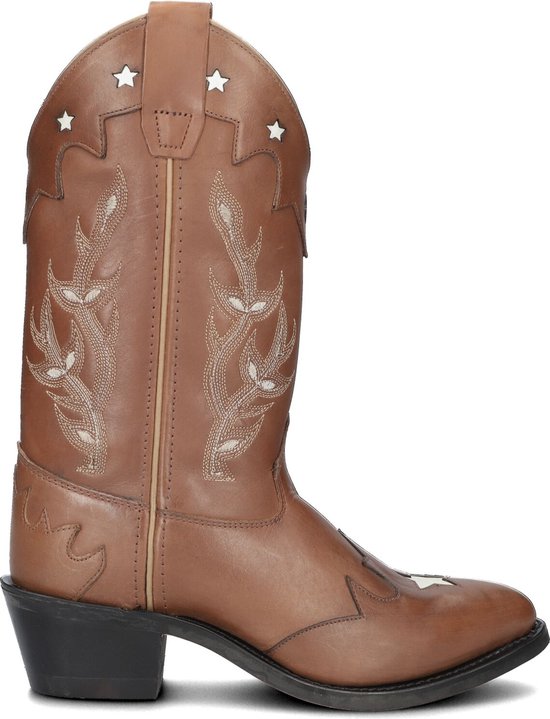 Nevelig wang Geld lenende Moonrise Lua Cowboylaarzen - Western Laarzen - Meisjes - Cognac - Maat 38 |  bol.com