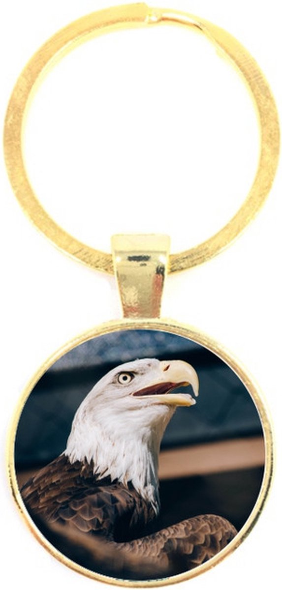 Sleutelhanger Glas - Adelaar