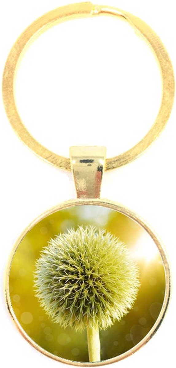 Sleutelhanger Glas - Bloem