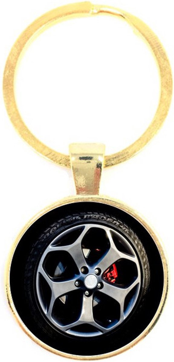Sleutelhanger Glas - Velg