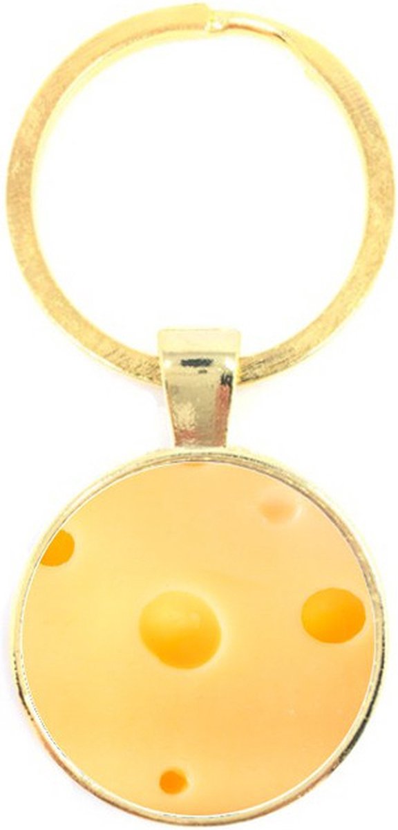 Sleutelhanger Glas - Kaas