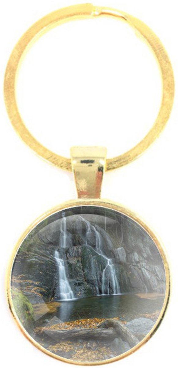 Sleutelhanger Glas - Waterval