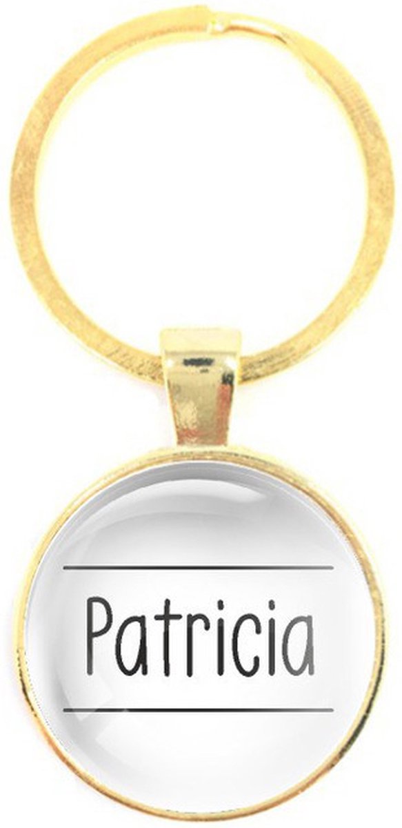 Sleutelhanger Glas - Patricia