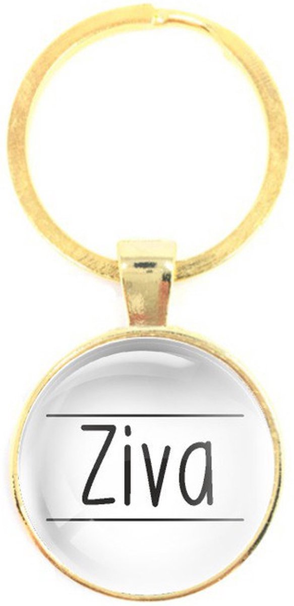 Sleutelhanger Glas - Ziva