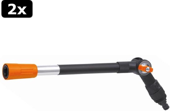 Gardena Steel Flex – Watervoerende Reinigingssteel Met Zwenkbaar Scharnier (45° Instelbaar) – 53 Cm Verlenging Voor Cleansystem