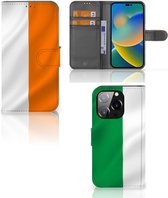 GSM Hoesje iPhone 14 Pro Telefoonhoesje met Pasjeshouder Ierland