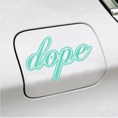 Autocollant pour pare-chocs - Dope - 9.7 X 14.8 - Mint