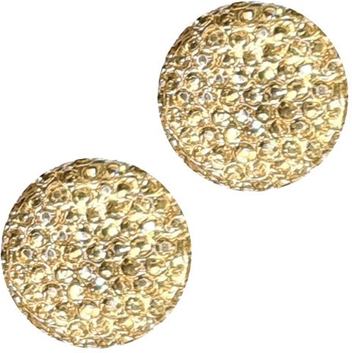 Fako Bijoux® - Hoofddoek Magneet - Magneetbroche - Magnetische Broche - Magneet Broche - Sjaal - Hijab - Abaya - 18mm - Champagne