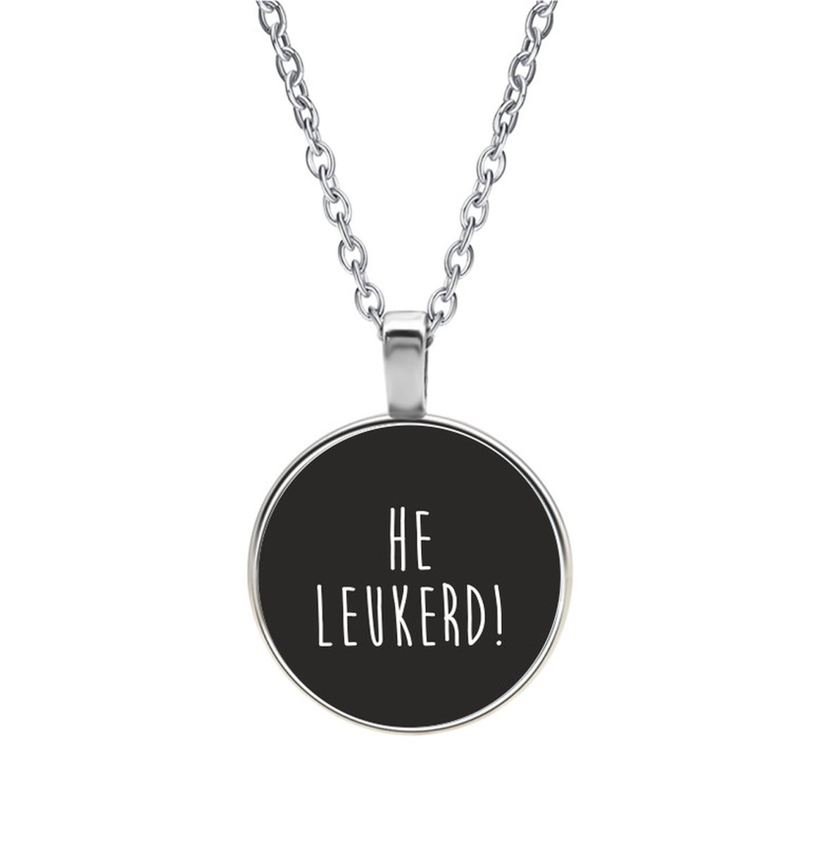 Ketting Glas - He Leukerd