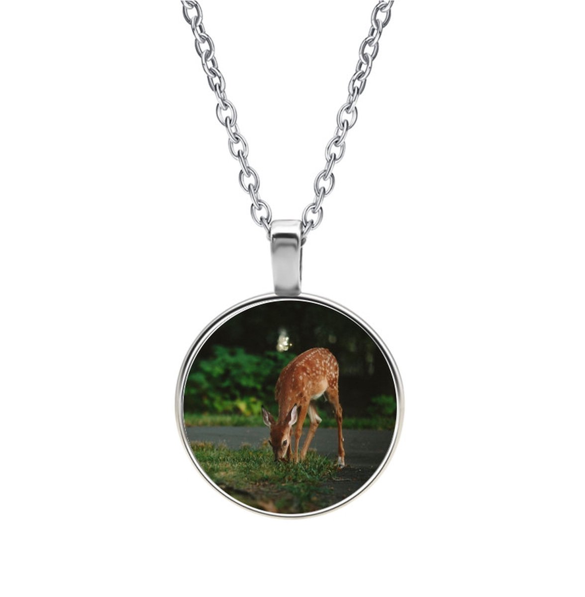 Ketting Glas - Hert