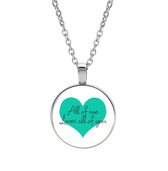 Collier en Glas - All Of Me Loves All Of You